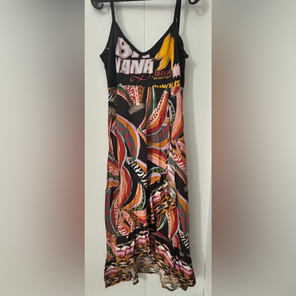 FARM Rio Multicolor Graphic Maxi Dress